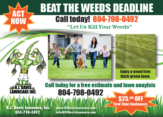 Beat the Weeds Deadline